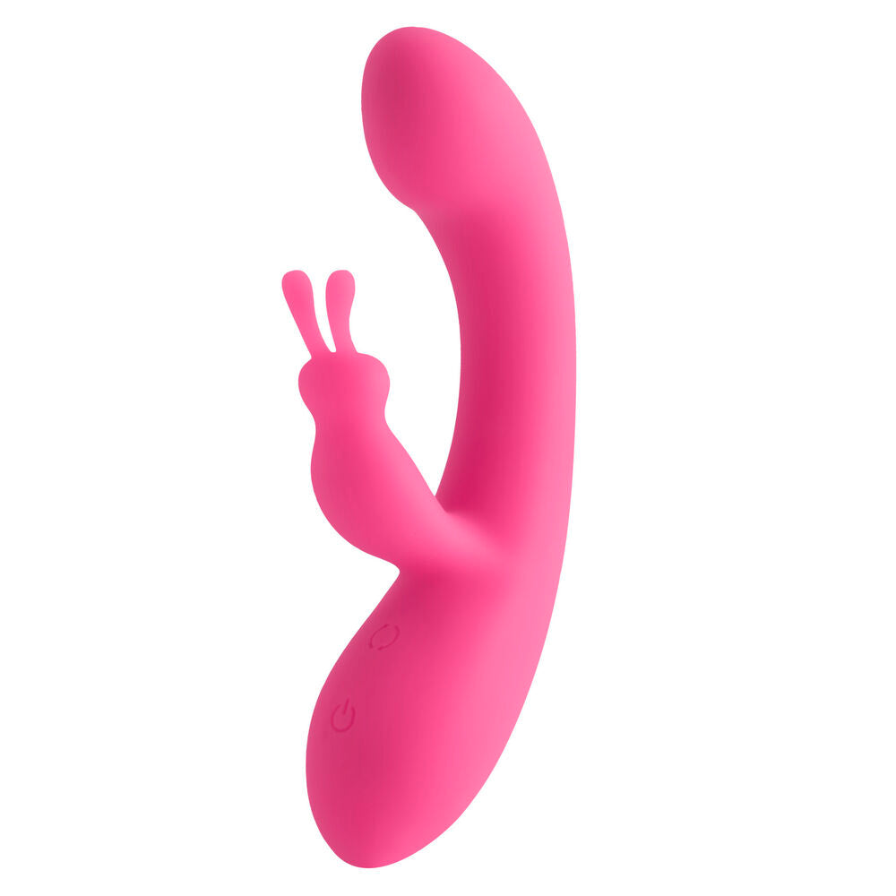 S Pleasures Rabbit Vibrator - Pink (18cm) | Waterproof, Soft Touch, 9 Settings